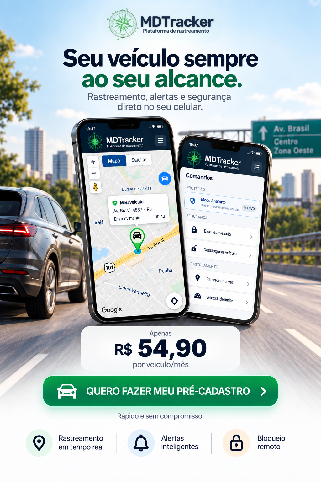 MDTracker - Controle e seguran�a na palma da sua m�o